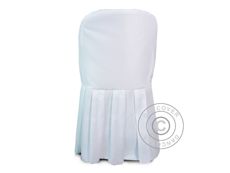Chair cover for 44x44x80 cm chair, White