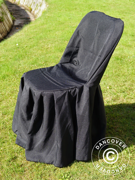 Chair cover for 44x44x80 cm chair, Black
