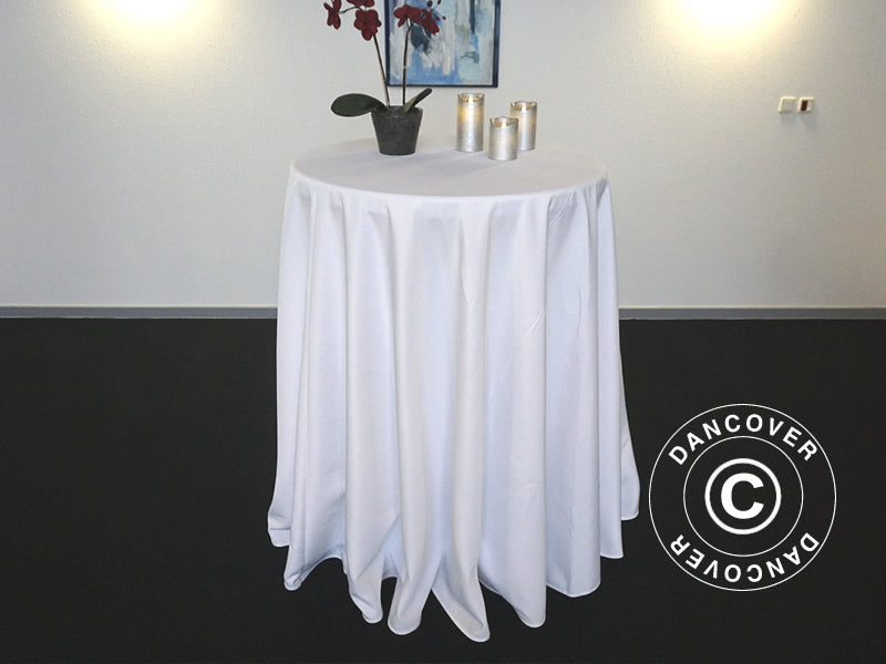 Tablecloth Ø80x110 cm, White