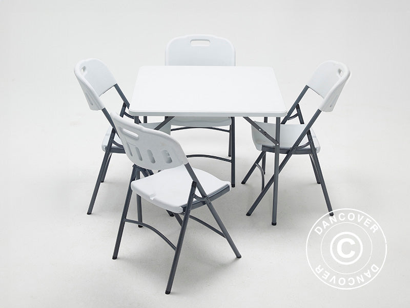 Banquet Table 86x86x73 cm, White (1 pc.)