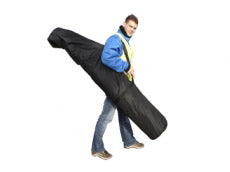 Work tent, FleXshelter PRO, Type 5S, 2.1x2.1x2.0 m, White/yellow ONLY 1 PCS. LEFT