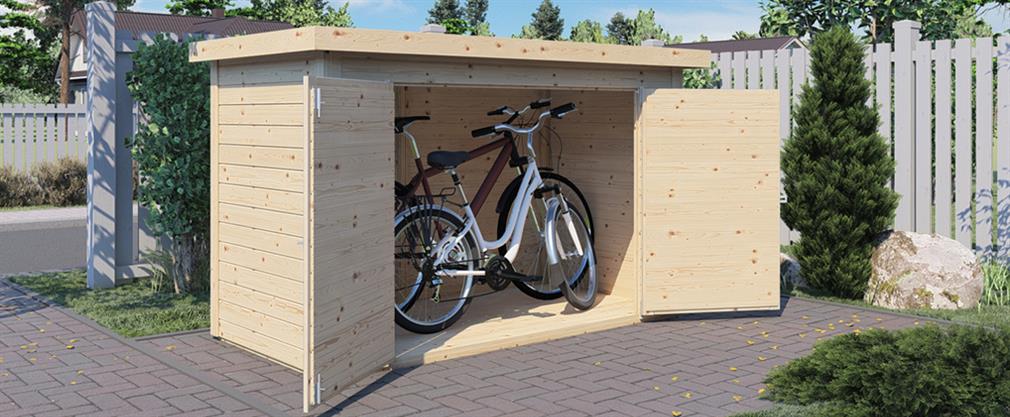 Make your garden shed an integrated part of the garden