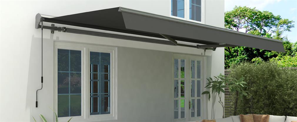 Awnings and side awnings for shade and shelter