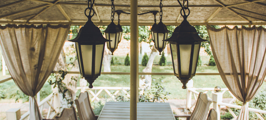 Small garden gazebo