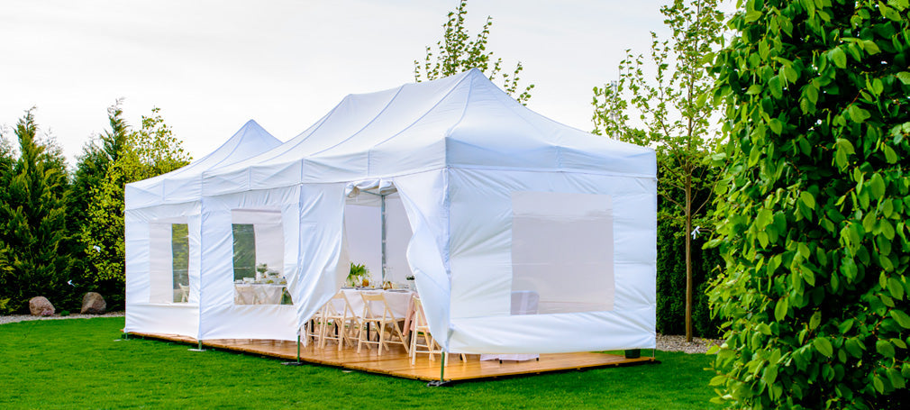 Waterproof pop-up gazebos