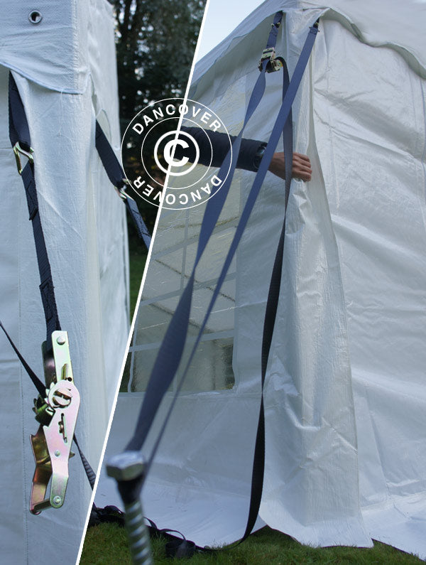 Safety Pack PRO 4 (storm pegs 100 cm & storm straps)