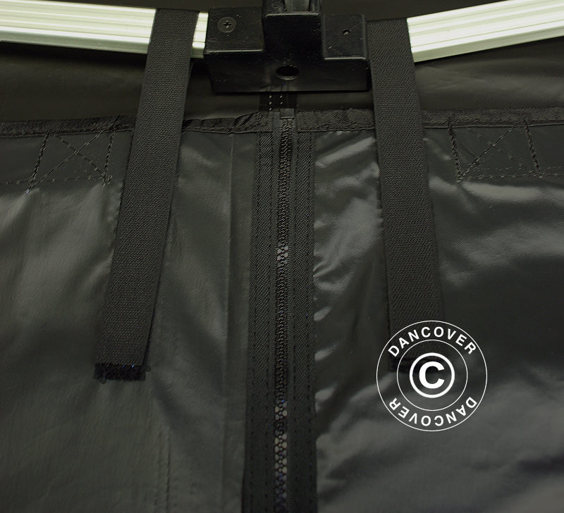 Sidewall kit for Pop up gazebo FleXtents 2x2 m, Black