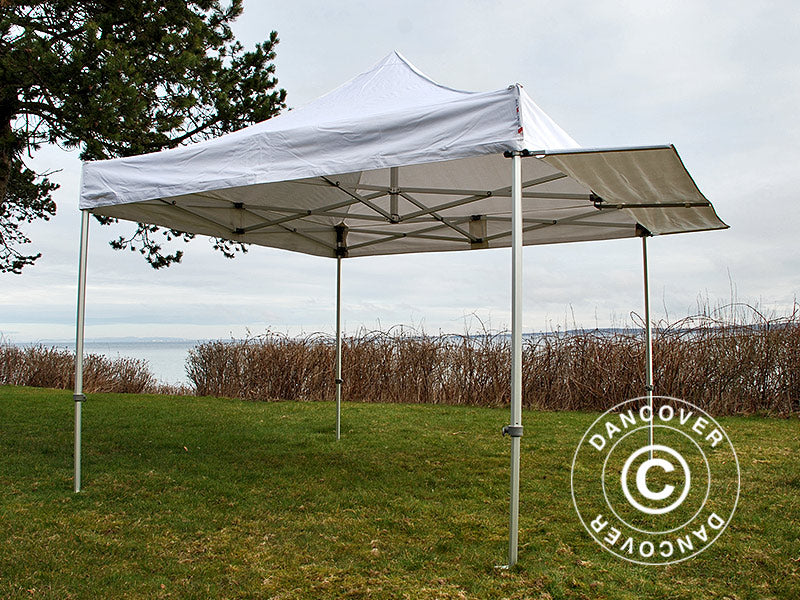 FleXtents PRO 3 m overhang, White w/connectors
