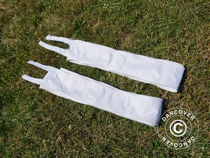 Infill joint panels for FleXtents® PRO pop-up gazebo 3 m series, White, 2 pcs.