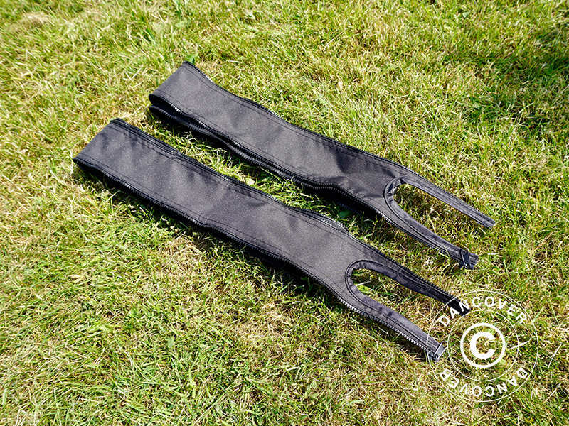 Infill joint panels for FleXtents® PRO pop-up gazebo 4 m series, Black, 2 pcs.