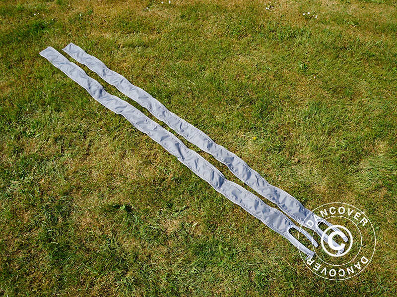 Infill joint panels for FleXtents® PRO pop-up gazebo 4m series, Grey, 2 pcs.