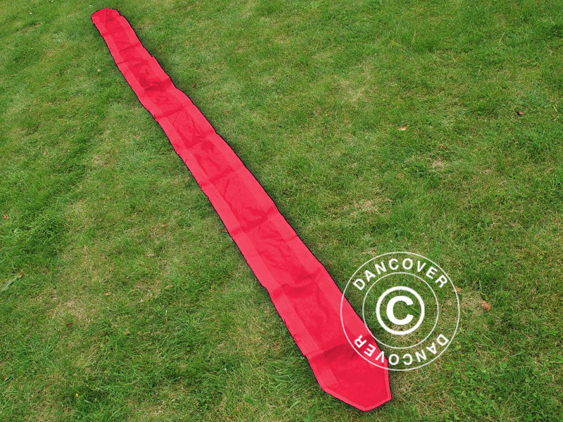 Raingutter 4 m, Red, for FleXtents