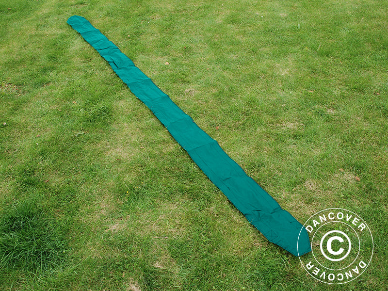 Raingutter 4 m, Green, for FleXtents