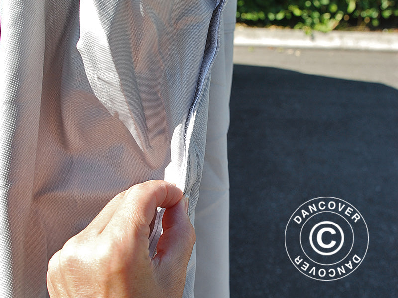 Folding garage (Car), 2.8x6.24x2.3 m, Grey