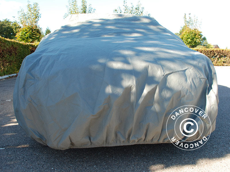 Car Cover Premium Plus, 4.7x1.66x1.27 m, Grey