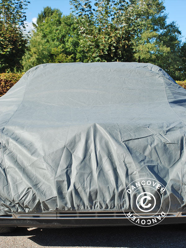 Car Cover Premium Plus, 4.96x1.79x1.27 m, Grey ONLY 5 PCS. LEFT