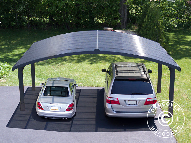 Double carport Arizona, 5.78x4.95 m, Palram/Canopia, Grey