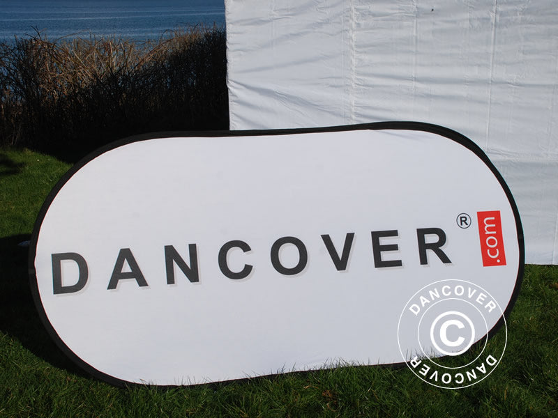 Pop up banner, Premium, 200x100 cm