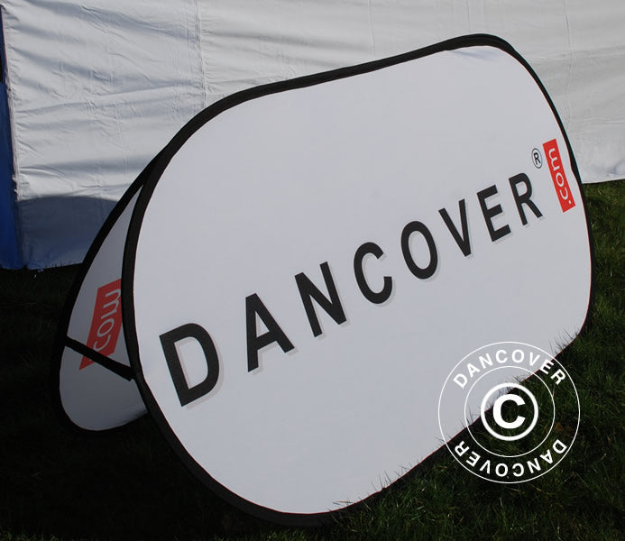 Pop up banner, Premium, 200x100 cm