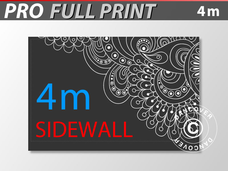 Printed sidewall 4 m for FleXtents PRO
