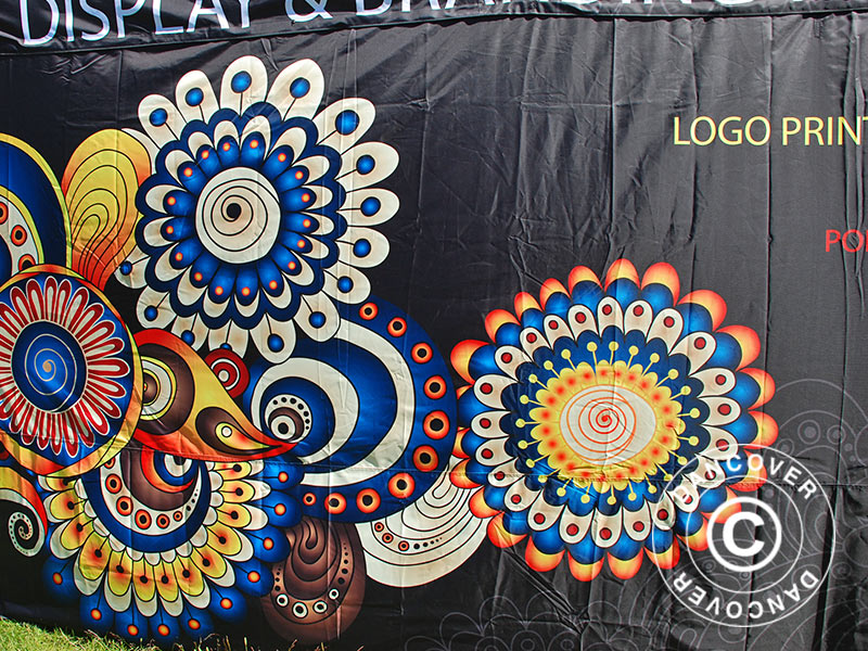 Printed sidewall 6 m for FleXtents PRO 4x6 m