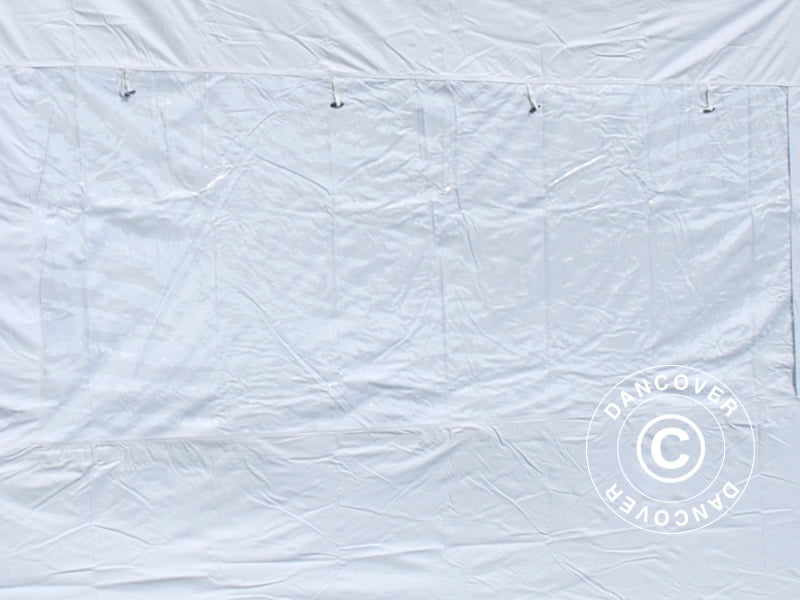 Pop up gazebo FleXtents® PRO, Medical & Emergency tent, 3x6 m, Red/White, incl. 6 sidewalls