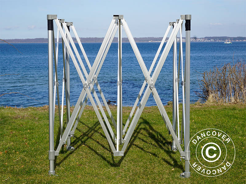 Pop up gazebo FleXtents Xtreme 50 3x3 m Blue, incl. 4 sidewalls