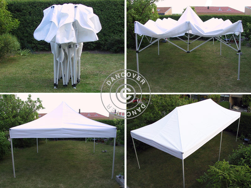 Pop up gazebo FleXtents Xtreme 50 3x6 m Blue, incl. 6 sidewalls