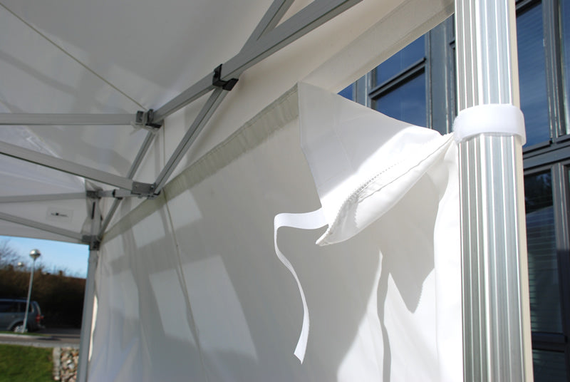 Pop up gazebo FleXtents PRO 3x3 m Silver, incl. 4 sidewalls