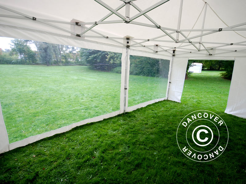 Pop up Gazebo FleXtents Xtreme 50 Heavy Duty 3x6 m White, incl. 6 sidewalls
