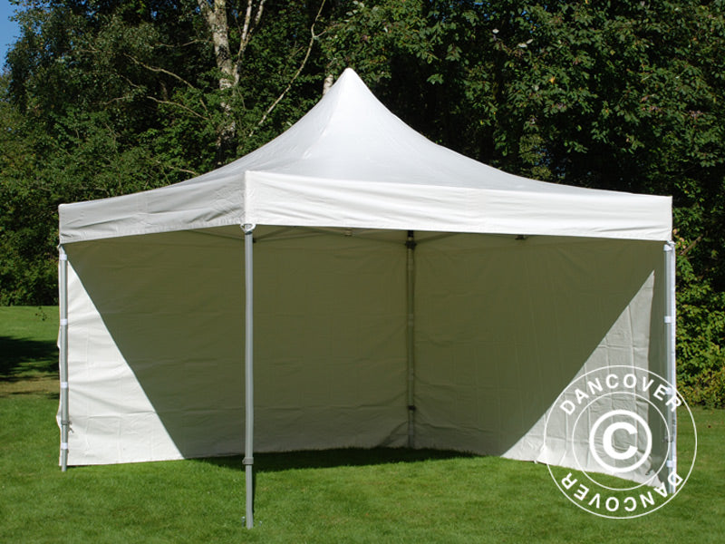Pop up Gazebo FleXtents Xtreme 50 Heavy Duty 4x4 m White, Incl. 4 sidewalls