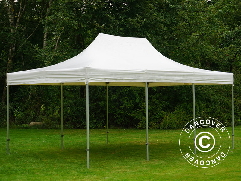 Pop up Gazebo FleXtents Xtreme 50 Heavy Duty 4x6 m White, incl. 8 sidewalls
