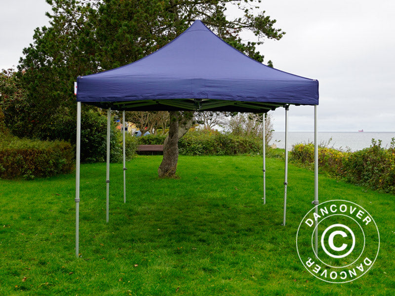 Pop up gazebo FleXtents Xtreme 50 3x6 m Dark blue, incl. 6 sidewalls