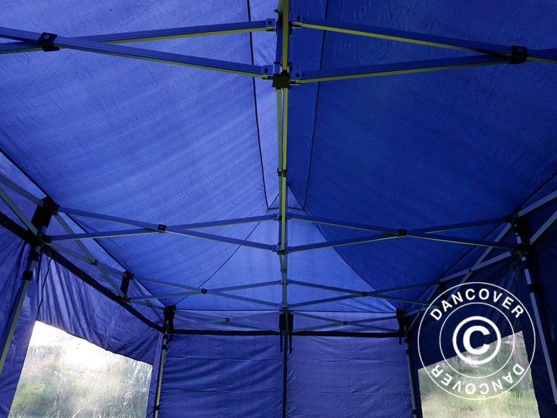 Pop up gazebo FleXtents Xtreme 50 3x6 m Dark blue, incl. 6 sidewalls