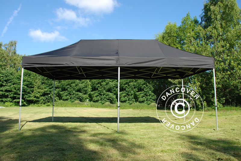 Pop up gazebo FleXtents PRO 3x6 m Black