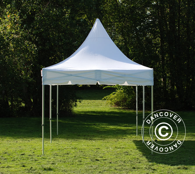 Pop up gazebo FleXtents PRO Peak Pagoda 3x6 m White