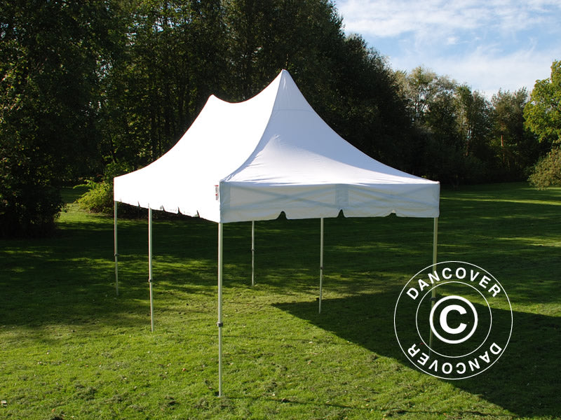 Pop up gazebo FleXtents PRO Peak Pagoda 3x6 m White