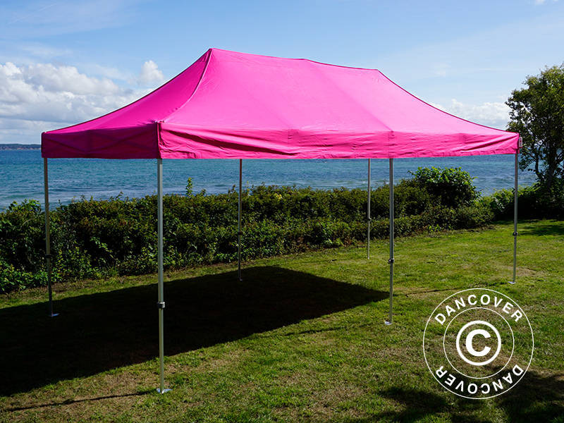 Pop up gazebo FleXtents PRO 3x6 m Pink
