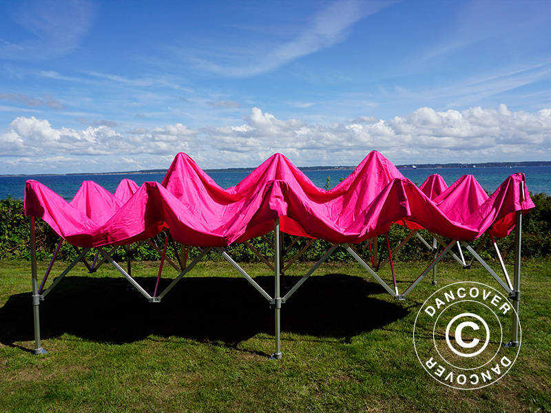 Pop up gazebo FleXtents Xtreme 50 3x6 m Pink