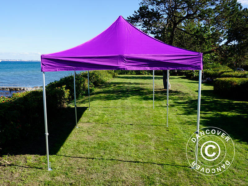 Pop up gazebo FleXtents Xtreme 50 3x6 m Purple