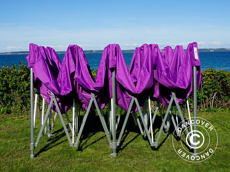 Pop up gazebo FleXtents Xtreme 50 3x6 m Purple