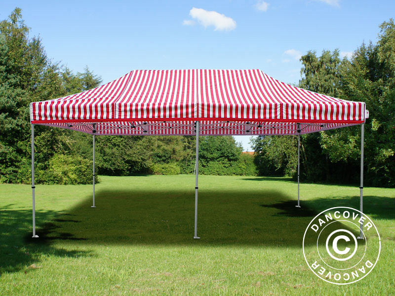 Pop up gazebo FleXtents PRO 3x6 m Striped