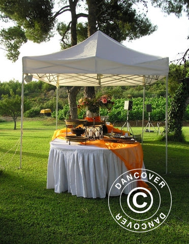 Pop up gazebo FleXtents PRO 4x4 m White, incl. 4 sidewalls
