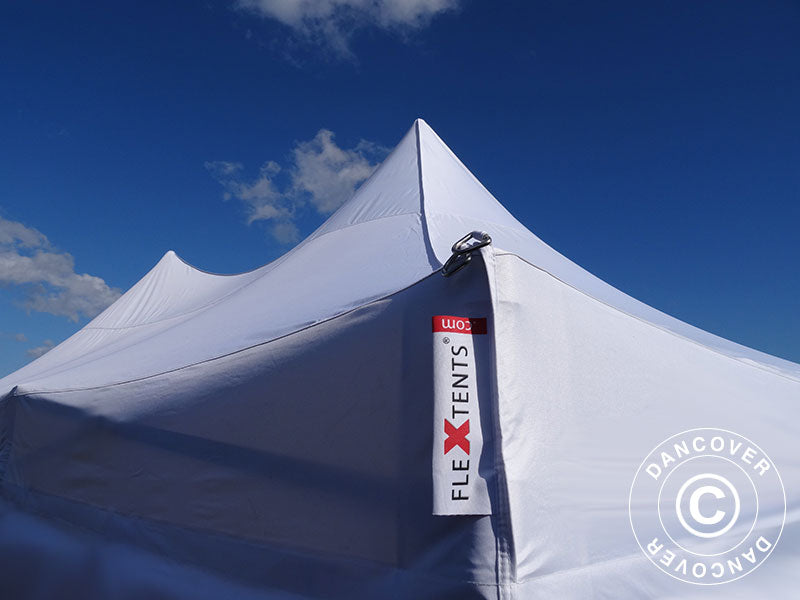 Pop up gazebo FleXtents PRO Peak Pagoda 4x8 m White