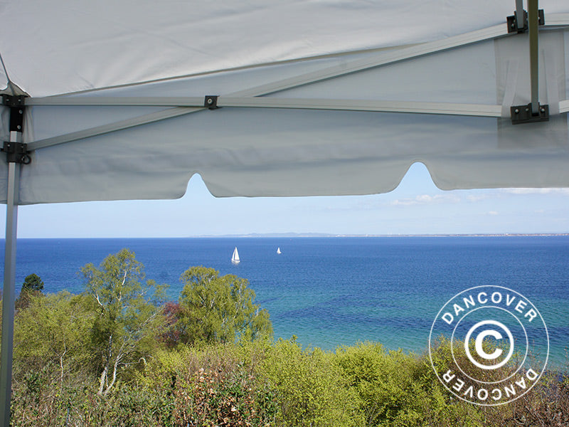 Pop up gazebo FleXtents PRO Peak Pagoda 4x8 m White