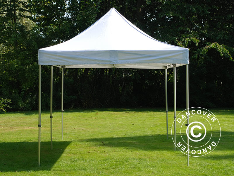 Pop up gazebo FleXtents PRO 3x6 m White, Flame retardant