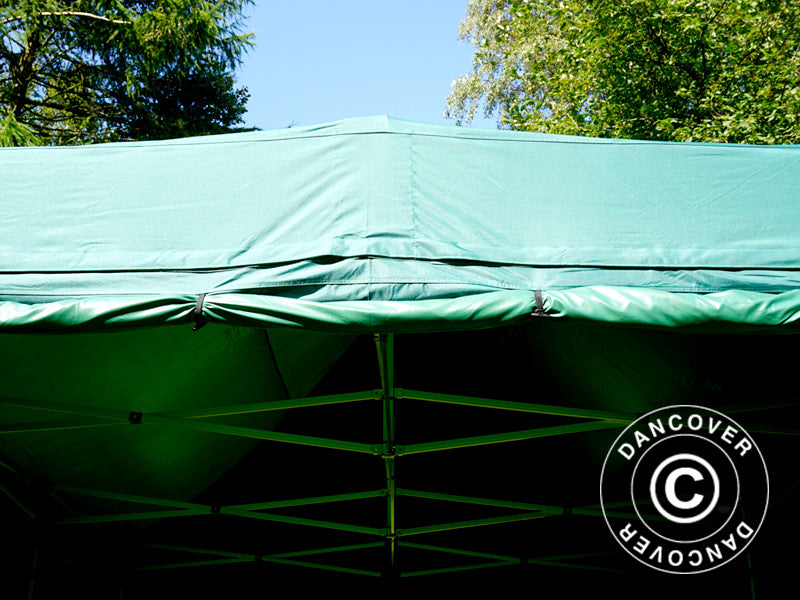 Pop up gazebo FleXtents Xtreme 50 4x6 m Green, incl. 8 sidewalls