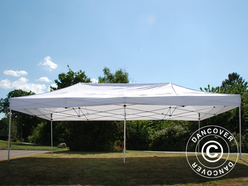 Pop up gazebo FleXtents Xtreme 50 4x8 m White, incl. 6 sidewalls