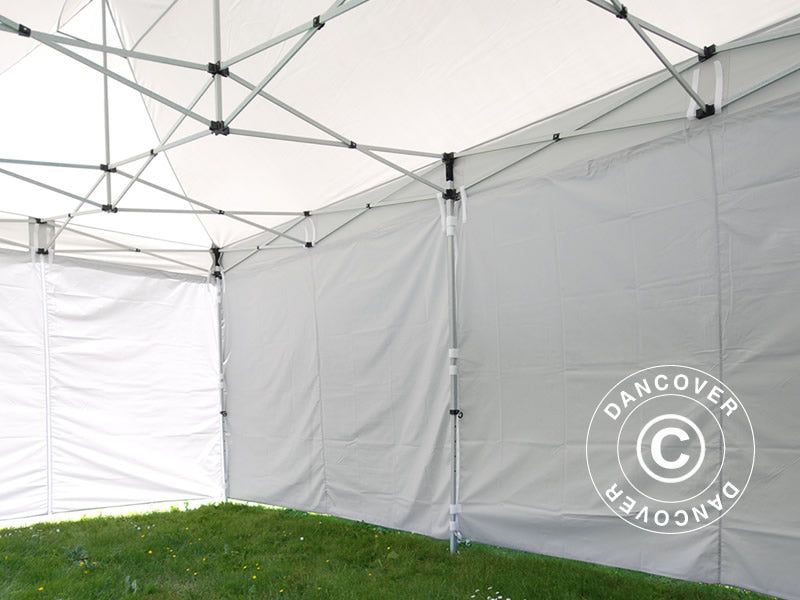 Pop up gazebo FleXtents® Xtreme 50, Medical & Emergency tent, 3x6 m, White, incl. 6 sidewalls