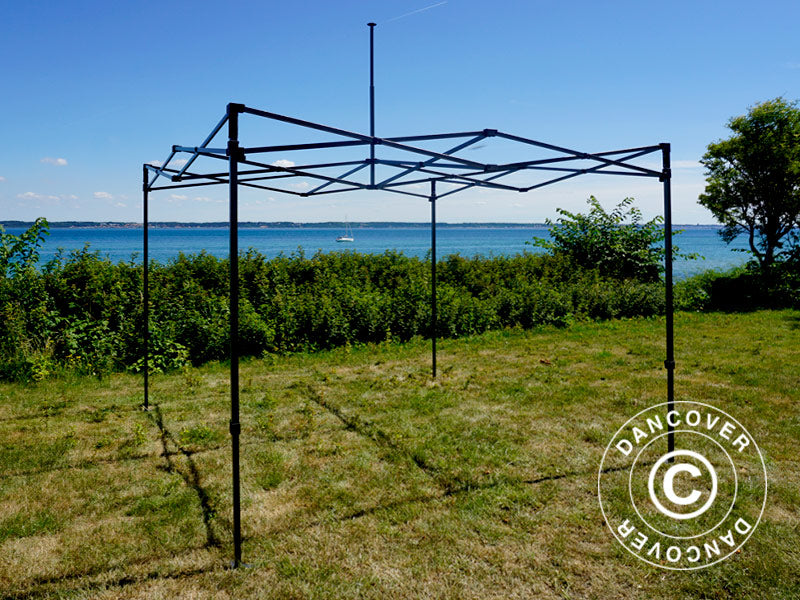 Pop up gazebo FleXtents Basic v.3, 3x3 m Black